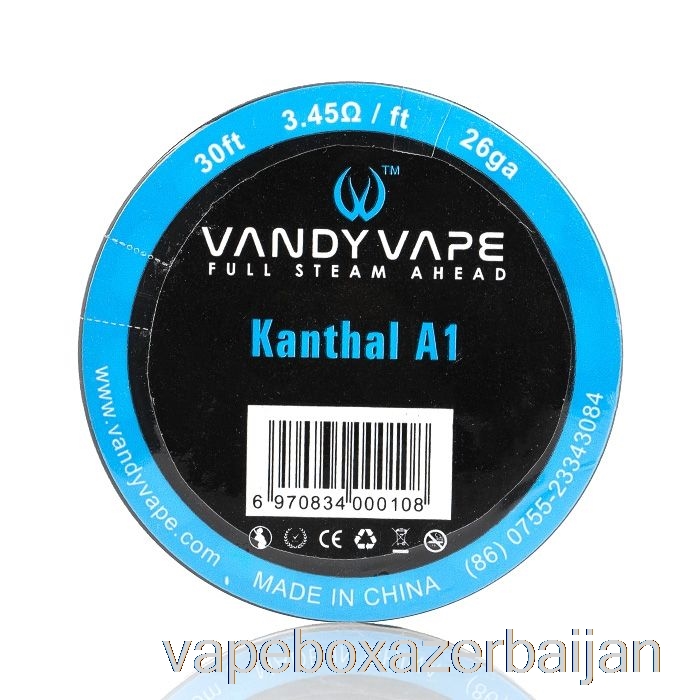 Vape Azerbaijan Vandy Vape Specialty Wire Spools Kanthal A1 - 26GA / 3.45ohm - 30ft